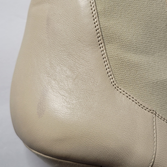 Christian LouboutinTucson Cap-Toe Red Sole Bootie, Nude - Picture 8 of 17